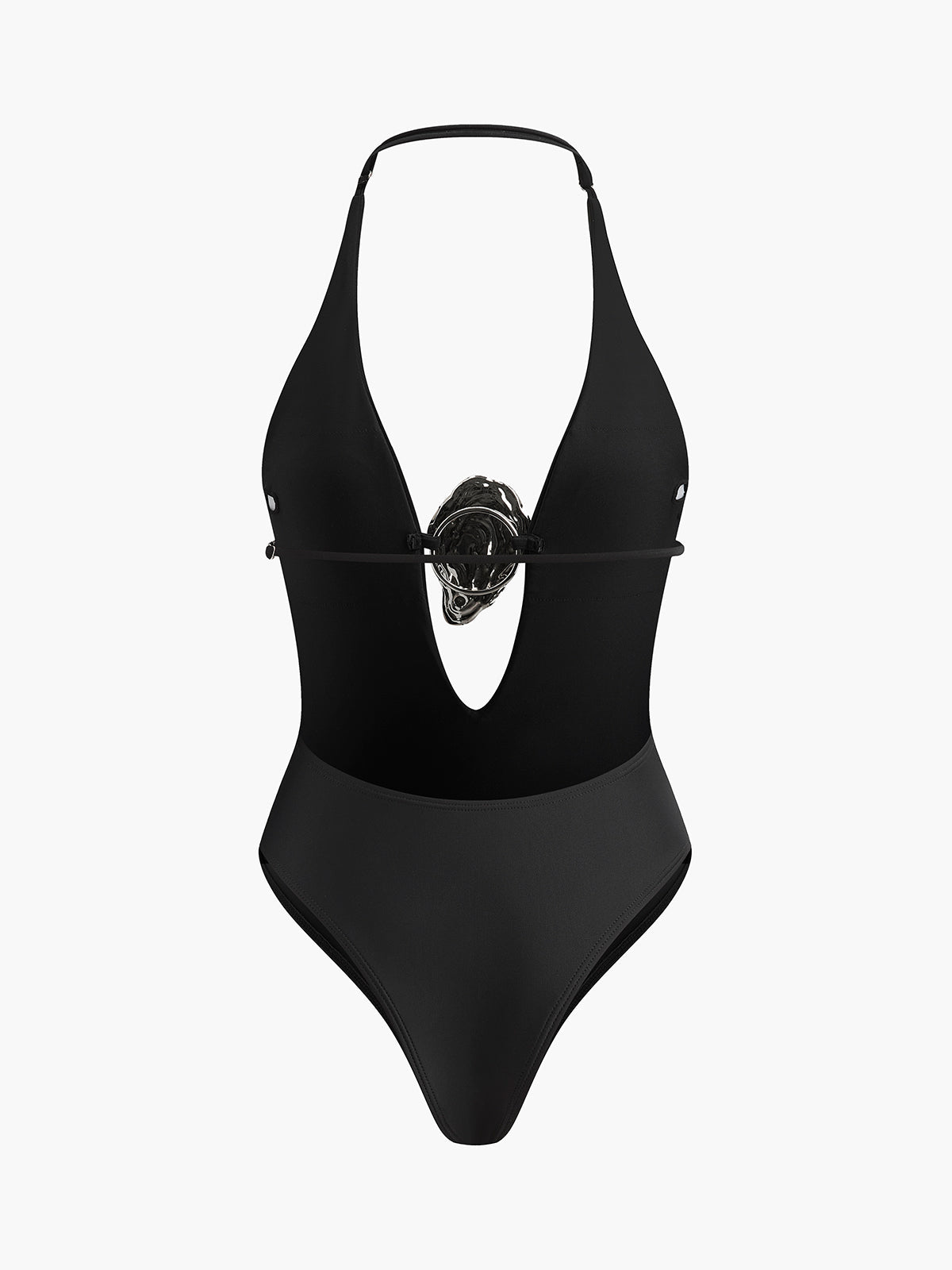 Velauras™ Plunge Halter Tek Parça Mayo