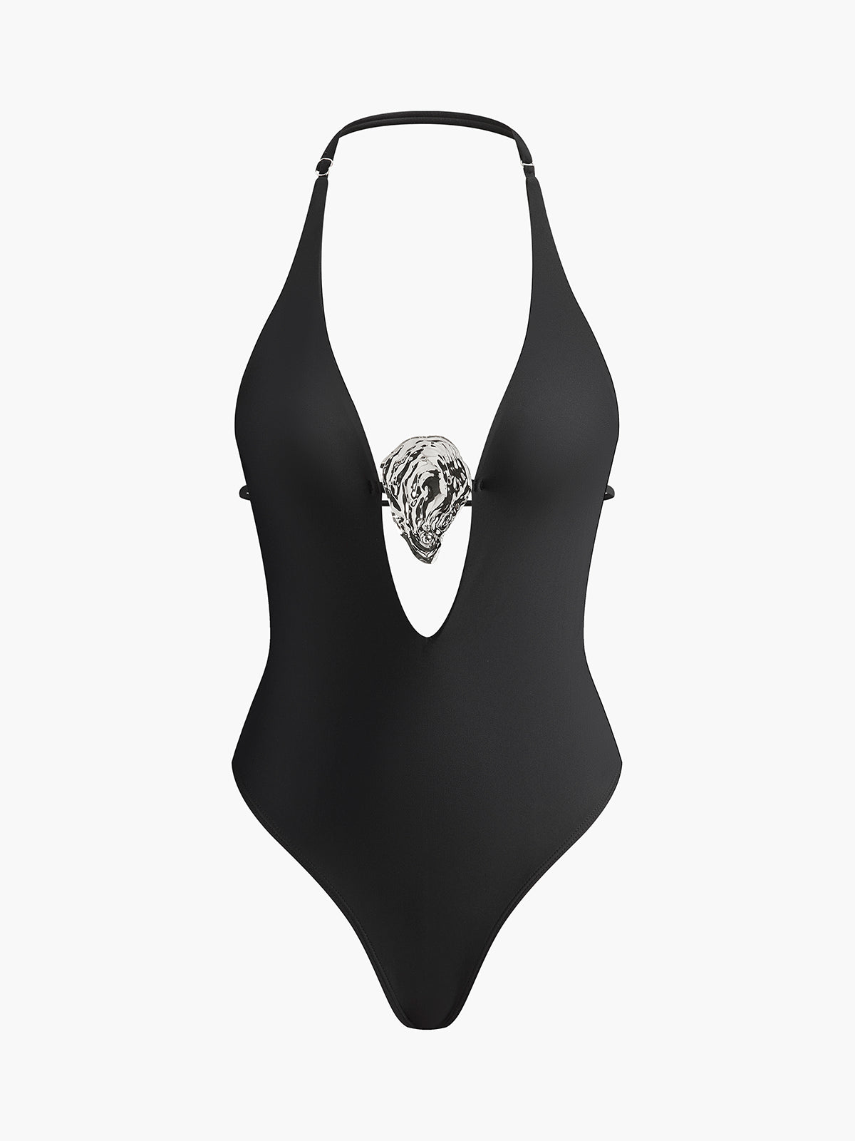 Velauras™ Plunge Halter Tek Parça Mayo