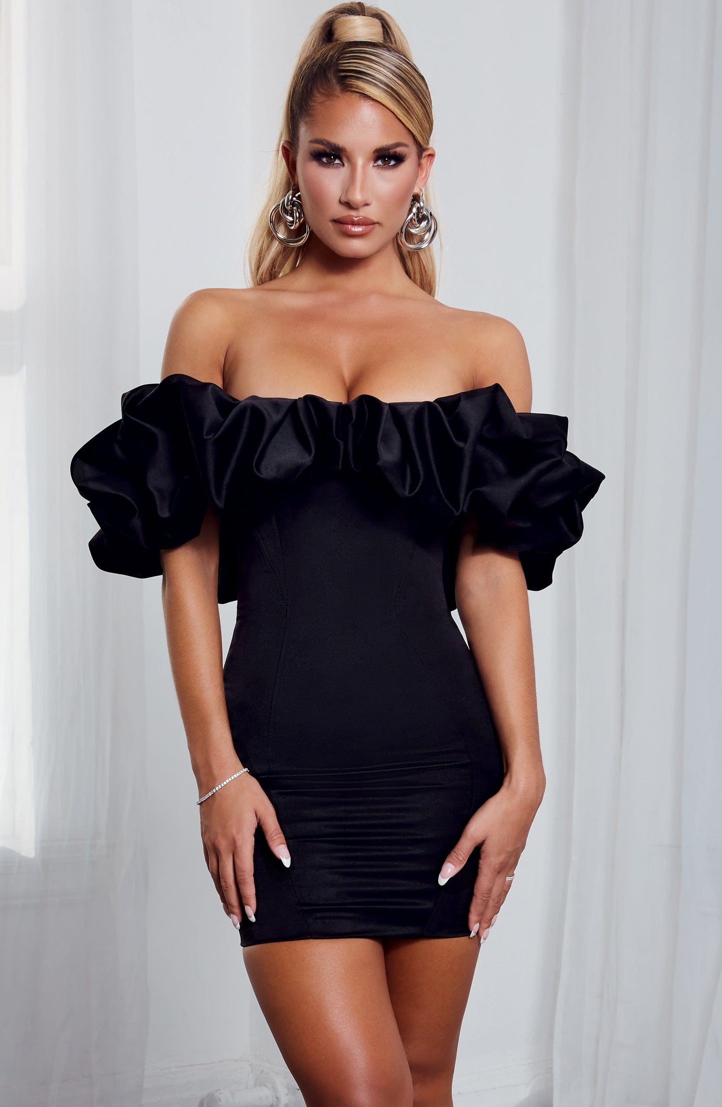 Velauras™ Allie Mini Elbise - Siyah
