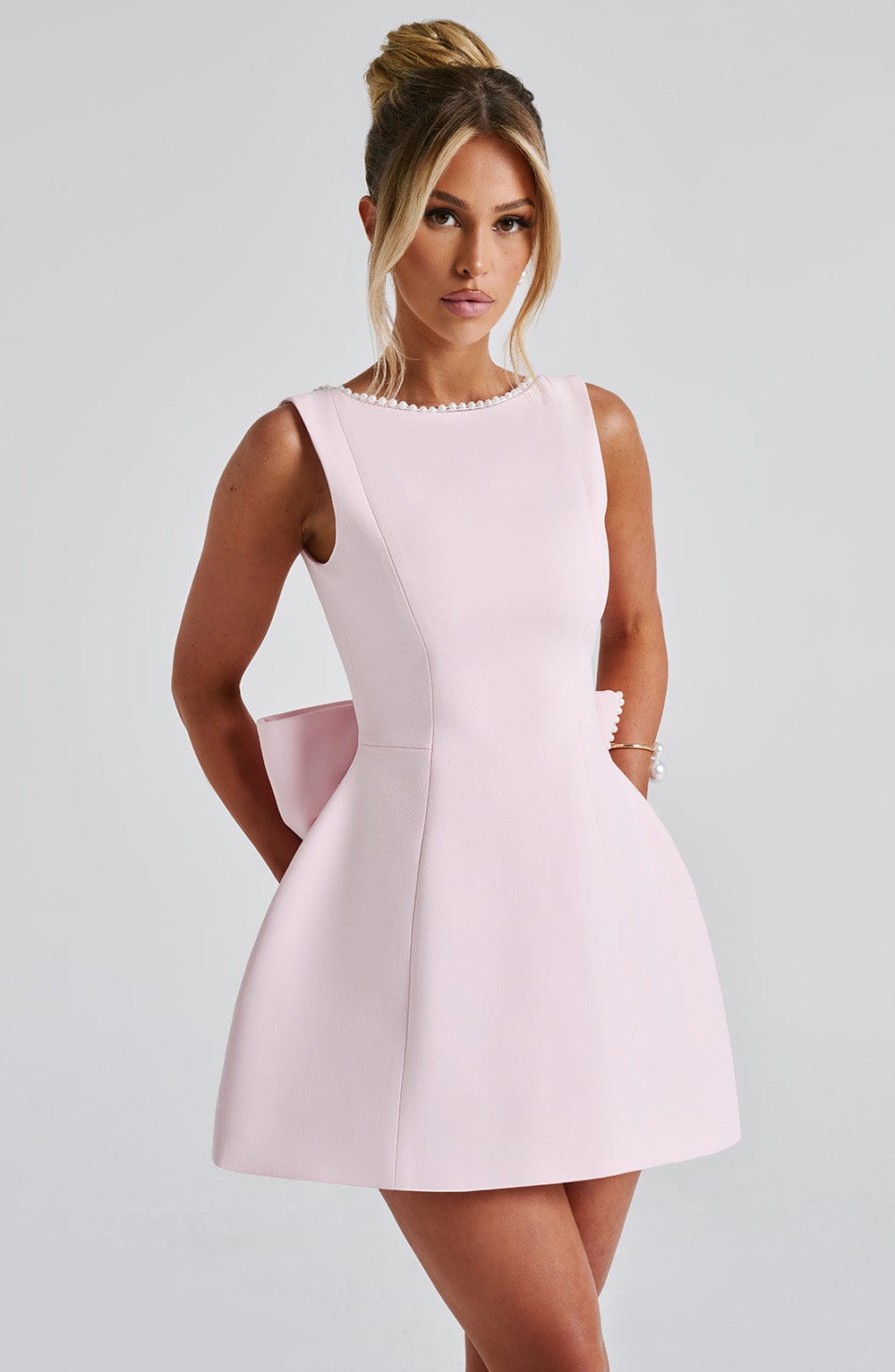 Velauras™ Carrie Mini Elbise - Allık