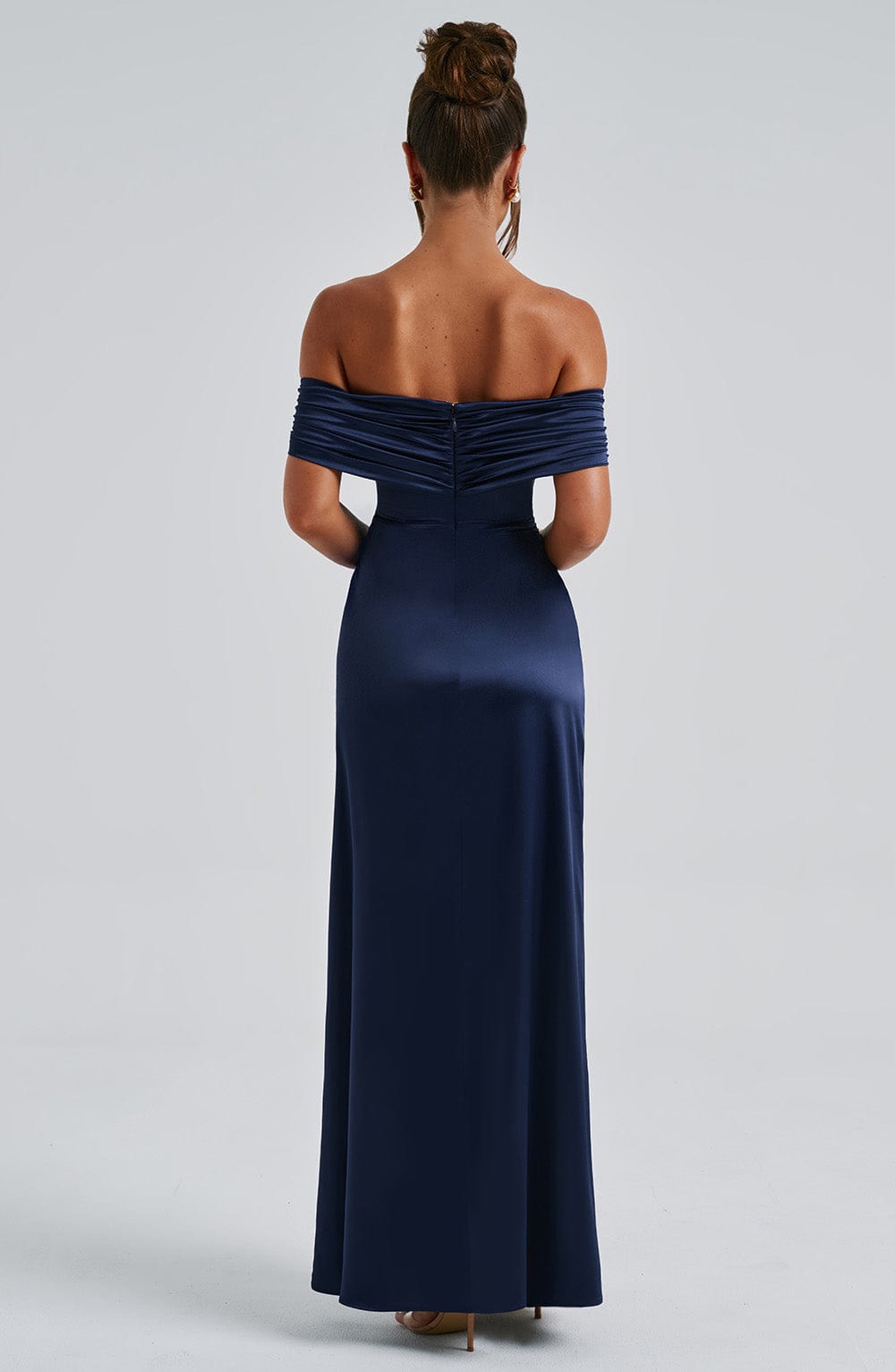 Velauras™ Gwendolyn Maxi Elbise - Lacivert