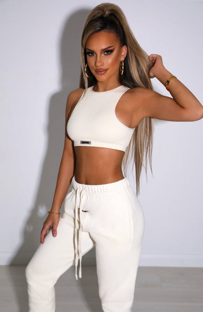 Velauras™ Jae Luxe Crop - Krem