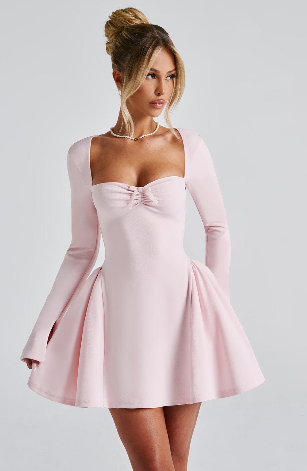 Velauras Megan Mini Elbise - Allık