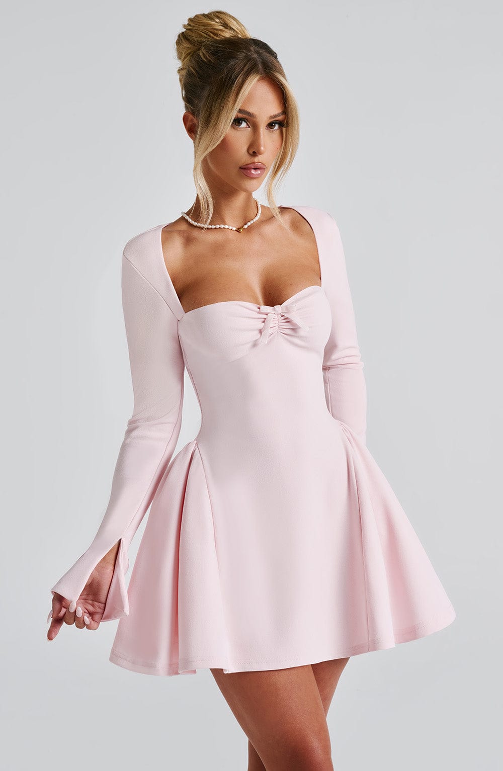 Velauras Megan Mini Elbise - Allık