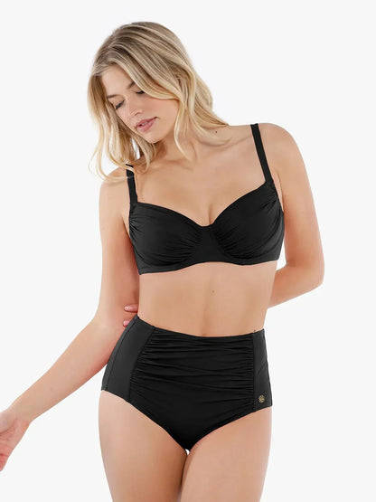 Velauras™ Şekillendirici Buruşuk Balenli Bikini Üstü