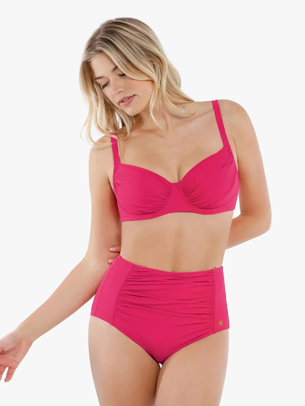 Velauras™ Şekillendirici Buruşuk Balenli Bikini Üstü