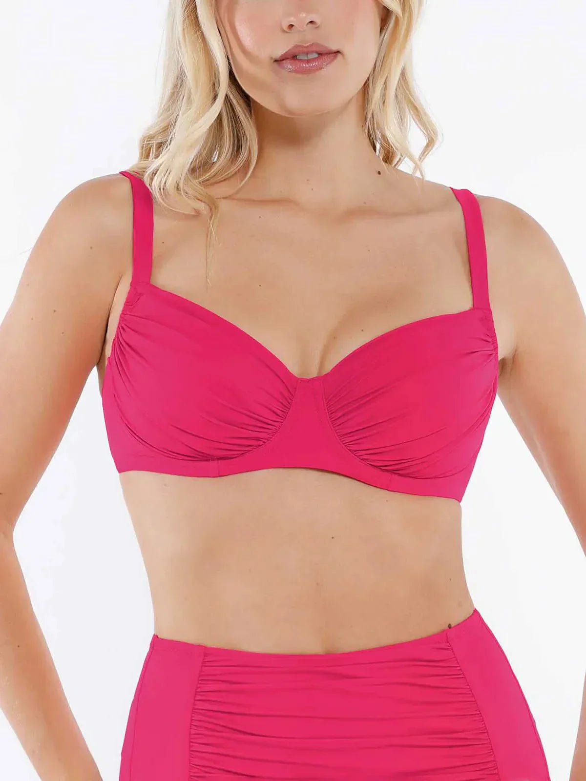 Velauras™ Şekillendirici Buruşuk Balenli Bikini Üstü
