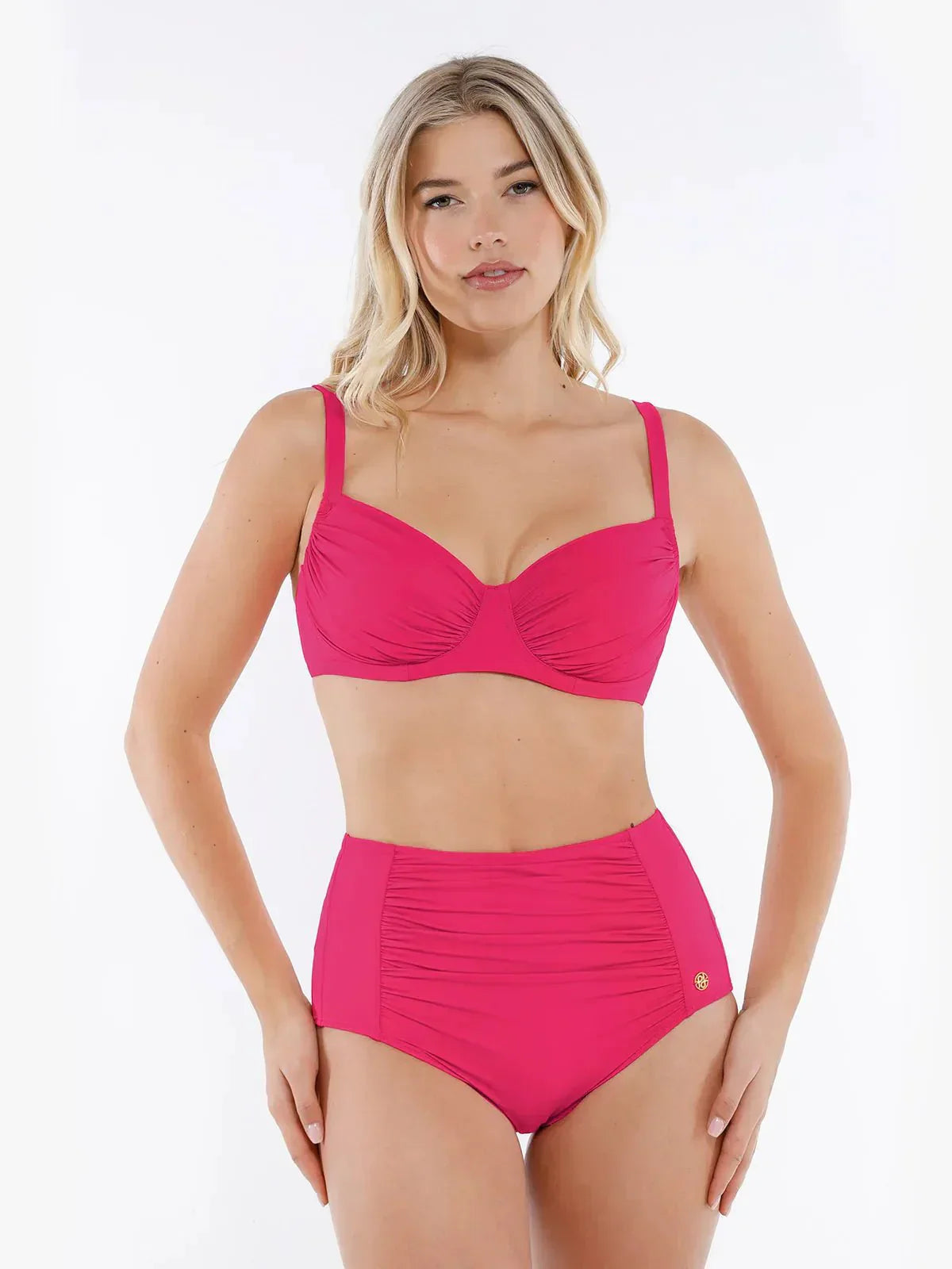 Velauras™ Şekillendirici Buruşuk Balenli Bikini Üstü