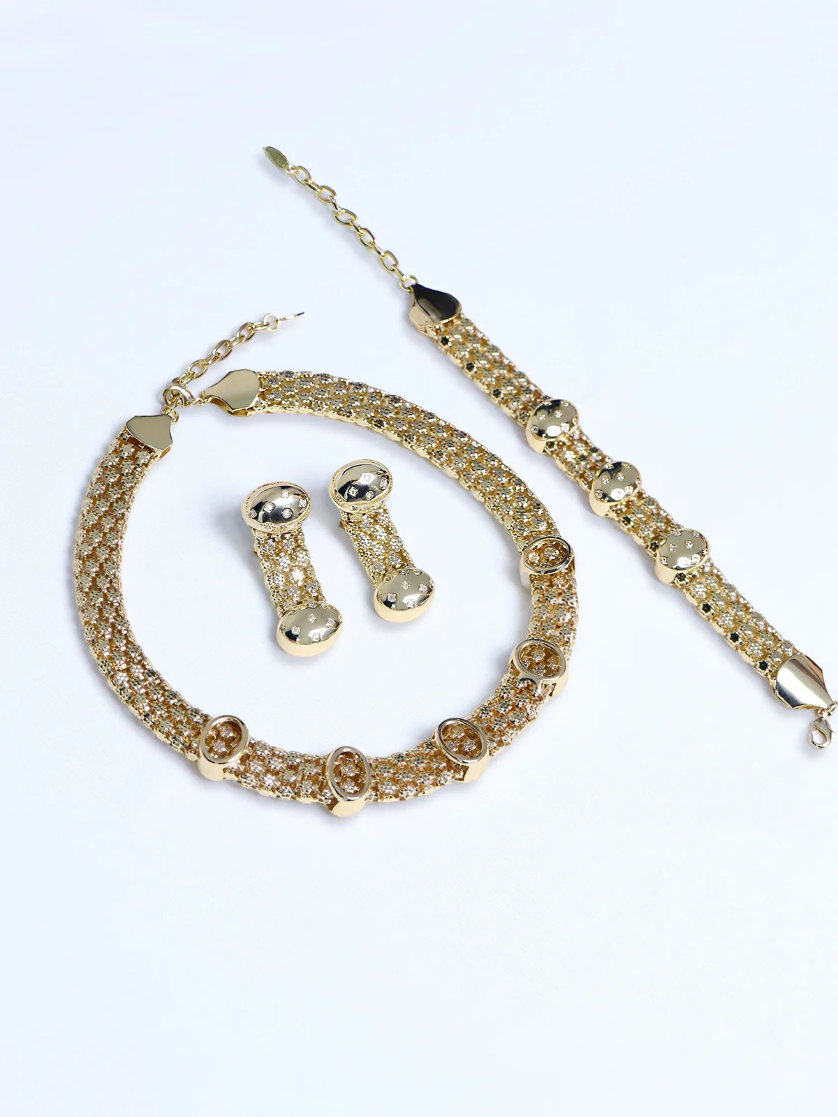 Gold Designer Jewelry Sets|NOOSGOP