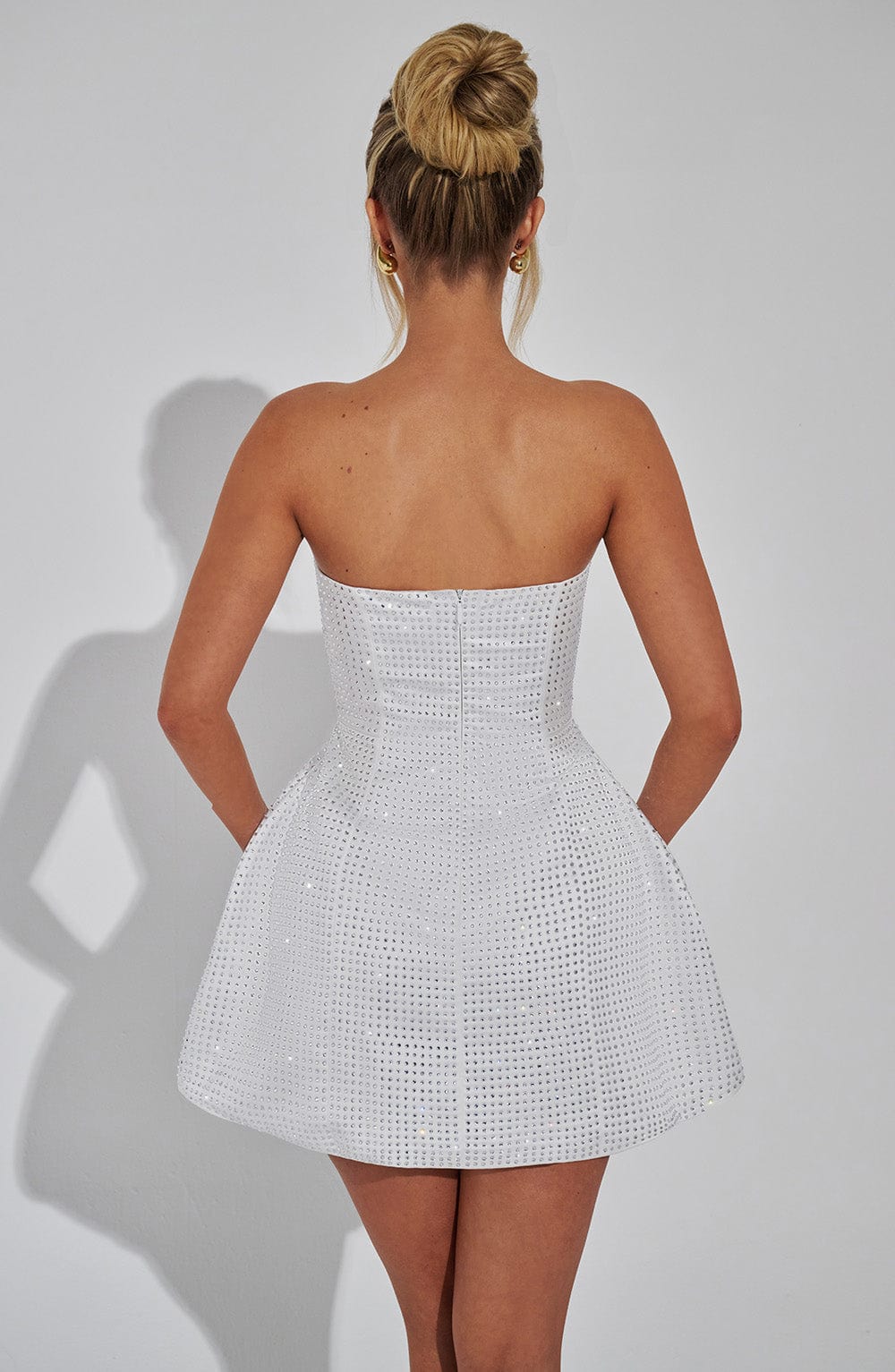 Velauras™ Paloma Mini Elbise - Fildişi