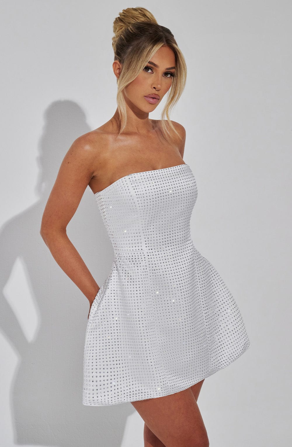 Velauras™ Paloma Mini Elbise - Fildişi