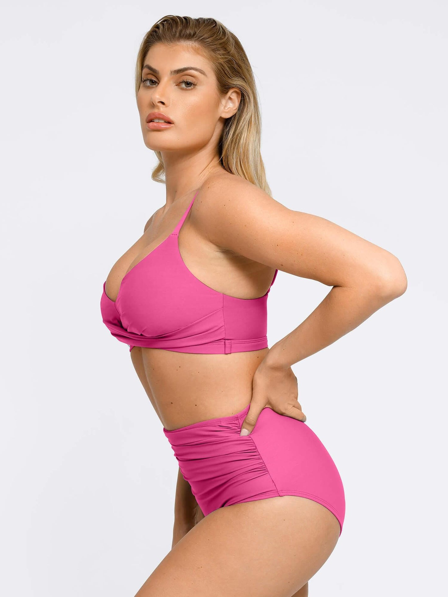 Velauras™ Şekillendirici Buruşuk Şekillendirici Bikini Üst Ve Alt Takımı