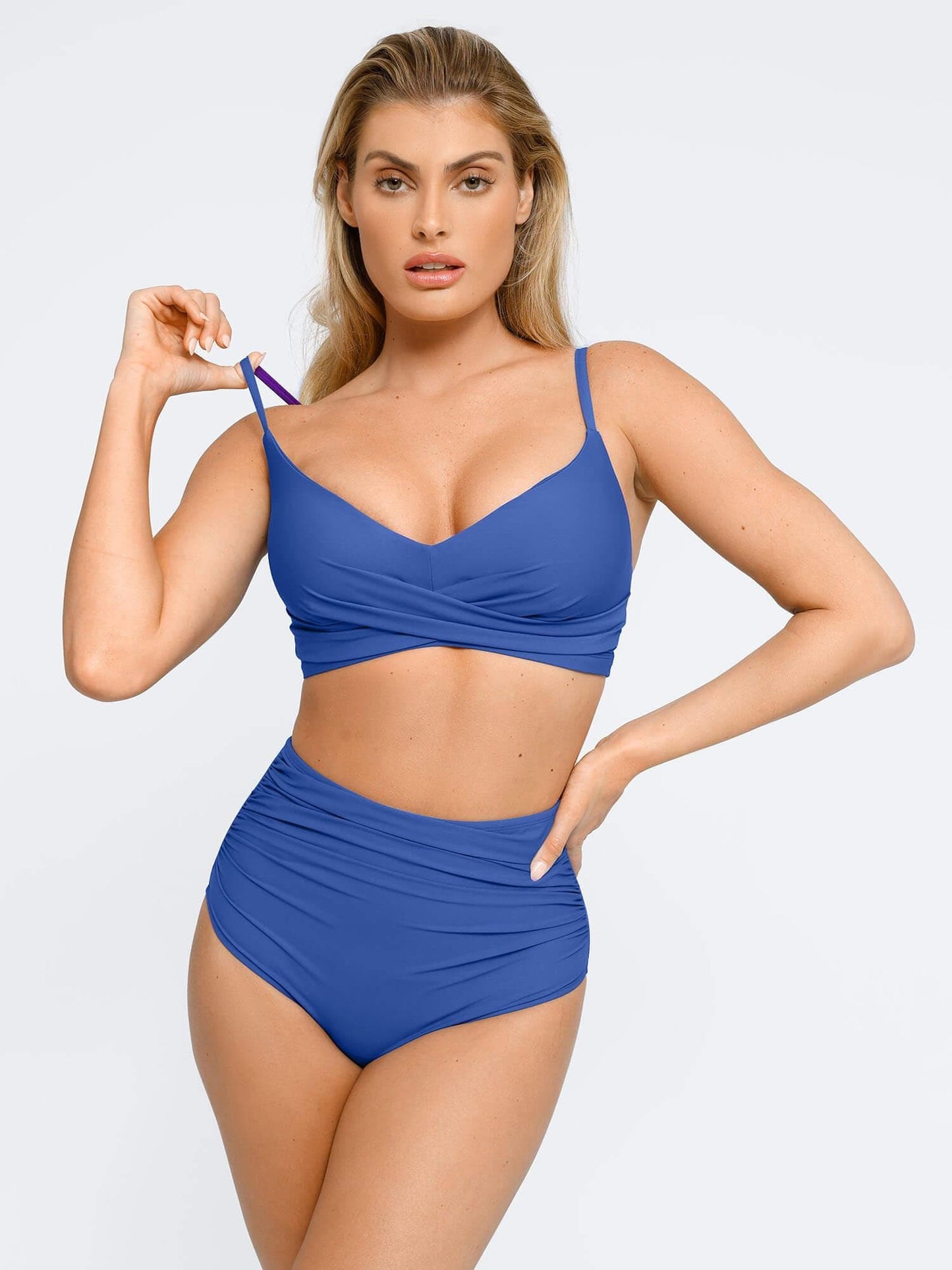 Velauras™ Şekillendirici Buruşuk Şekillendirici Bikini Üst Ve Alt Takımı