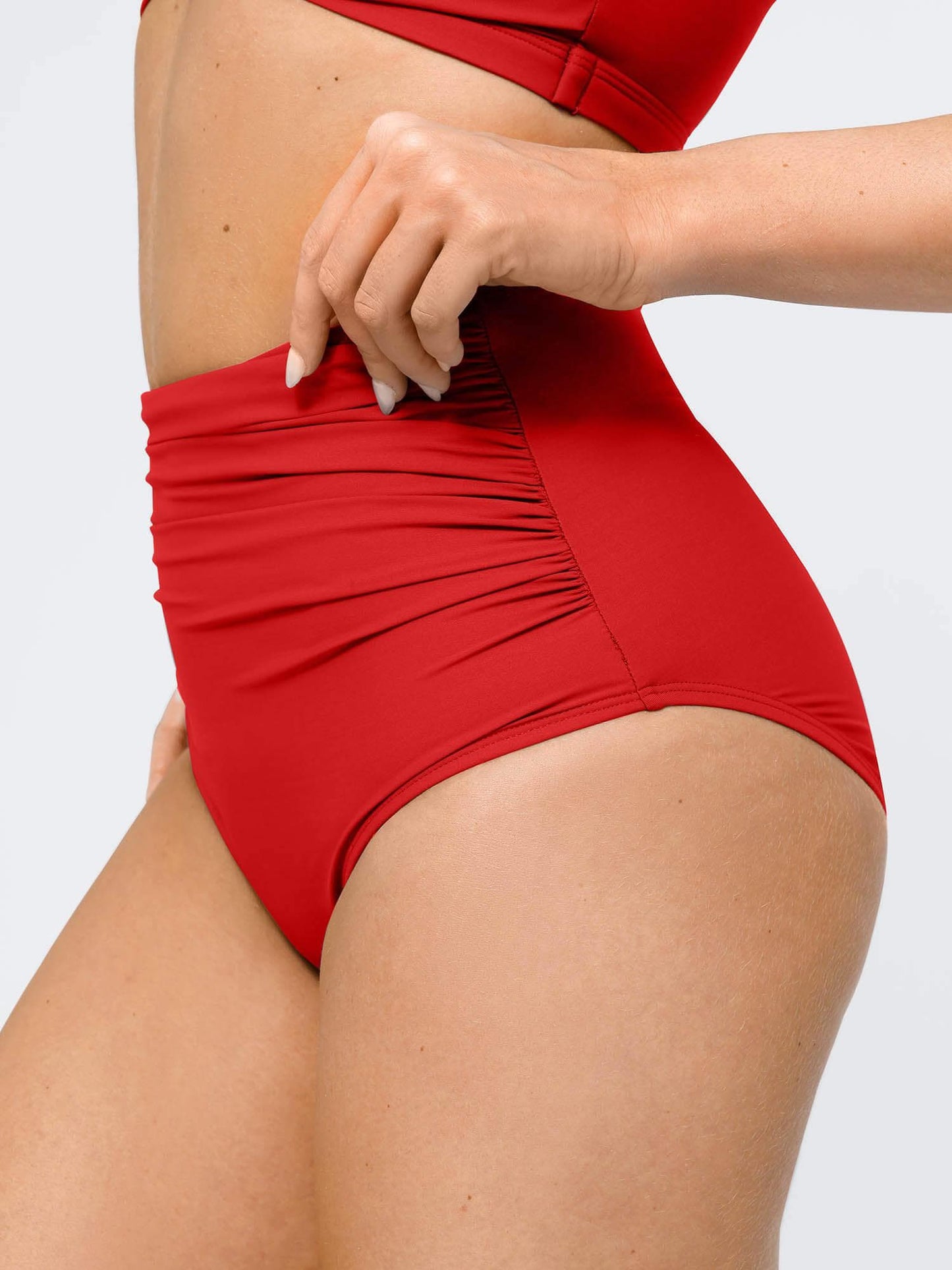 Velauras™ Şekillendirici Buruşuk Şekillendirici Bikini Üst Ve Alt Takımı