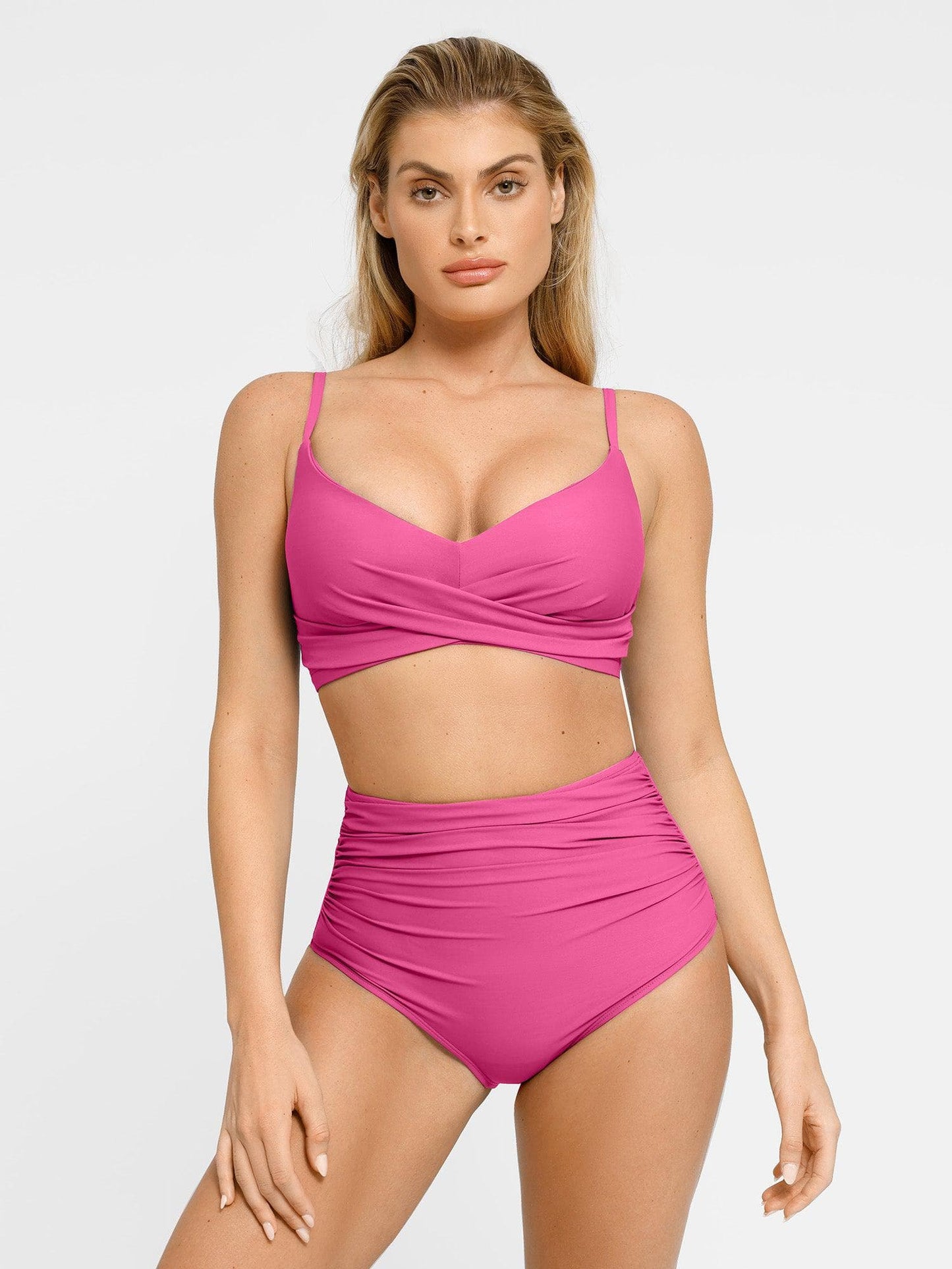 Velauras™ Şekillendirici Buruşuk Şekillendirici Bikini Üst Ve Alt Takımı