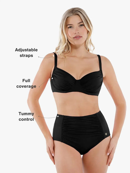Velauras™ Şekillendirici Buruşuk Karın Kontrol Bikini Takımı
