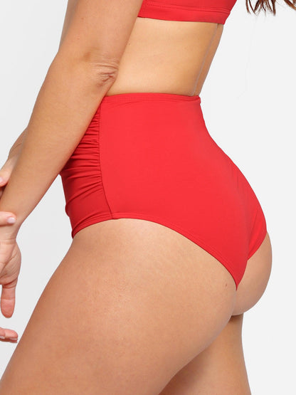Velauras™ Şekillendirici Buruşuk Şekillendirici Bikini Üst Ve Alt Takımı