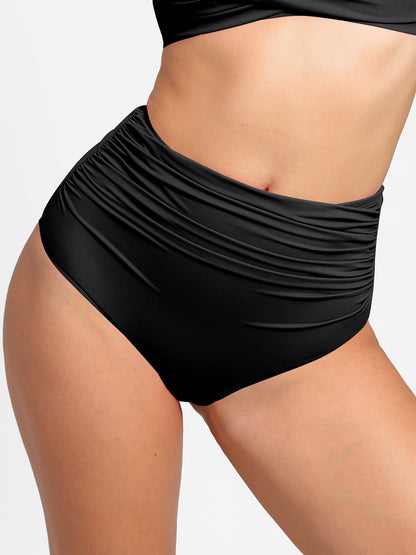Velauras™ Şekillendirici Buruşuk Şekillendirici Bikini Üst Ve Alt Takımı