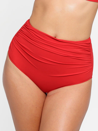 Velauras™ Şekillendirici Buruşuk Şekillendirici Bikini Üst Ve Alt Takımı